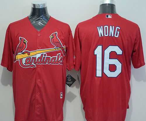 St. Louis Cardinals #16 Kolten Wong Red New Cool Base Stitched MLB Jersey,We sell and wholesale St. Louis Cardinals #16 Kolten Wong Red New Cool Base Stitched MLB Jersey on line form chian!
